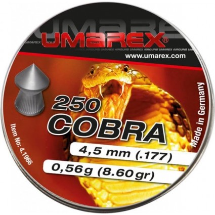 Diabolo Copa Umarex Alemana Calibre 4.5 Caja x 250 1.02 Gr