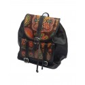 Bolso Morral Mochila Cuero 100% Dama Artesanal