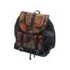 Bolso Morral Mochila Cuero 100% Dama Artesanal