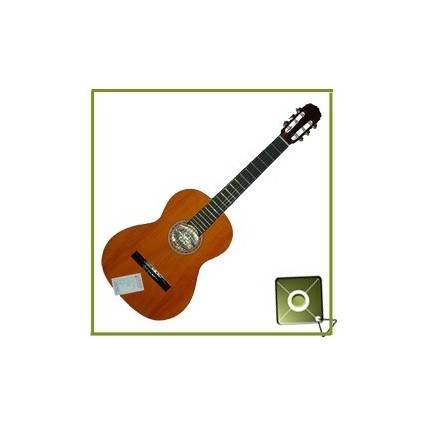 Guitarra Acustica La Clasica Para Concierto Pino Nogal Fina