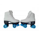 Patines Patin 4 Ruedas Llantas Blancos Roller Skate Artistic