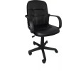 Silla Ejecutiva Neumatica Brazos Espaldar Tapiz Ecocuero