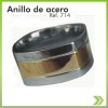 Anillo Acero Inoxidable Joya Talla 9 Elegante 1 Pieza Ref. 714