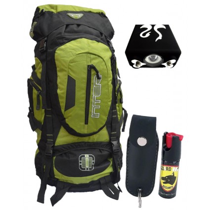 Combo Morral Zero Maleta-Gas Pimienta Guar Dog-Tábano Cisne Taizer Paralizador Eléctrico