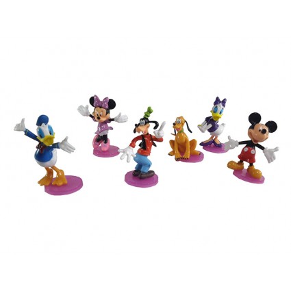 Set 6 Figuras Mickey Mouse Club House