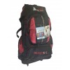 Morral Camping Varillas Discovery Smar 90 Litros Rojo