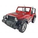 Jeep Control Remoto Puertas Automaticas Luces Rojo Descapotado