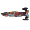 Scooter Patineta Hidráulica Estampada Monopatín Calavera Niños