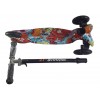 Scooter Patineta Hidráulica Estampada Monopatín Calavera Niños