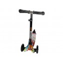 Scooter Patineta Hidráulica Estampada Monopatín Calavera Niños