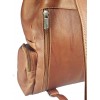 Bolso Morral Dama Cuero Piloto Pequeño Color Miel
