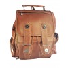 Bolso Morral Dama Cuero Piloto Pequeño Color Miel