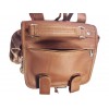 Bolso Morral Dama Cuero Piloto Pequeño Color Miel