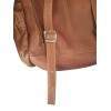 Bolso Morral Dama Cuero Piloto Grande Color Miel