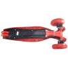 Scooter Patineta Monopatín Hidráulico Mediano Unicolor Rojo 316 Llantas Grandes