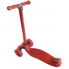 Scooter Patineta Monopatín Hidráulico Mediano Unicolor Rojo 316 Llantas Grandes