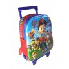 Bolso Morral Infantil Paw Patrol Azul Niño Relieve