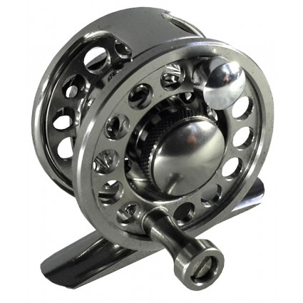 Carrete Pesca Mosqueo Metalico