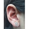 Joya Arete Plata Filigrana Mompox Artesania Pendiente Gotas 1,6 gr