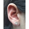 Joya Arete Plata Filigrana Mompox Artesania Pendiente Gotas 1,6 gr