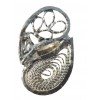 Joya Arete Plata Filigrana Mompox Artesania Pendiente Gotas 1,6 gr