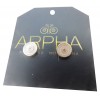 Joya Arete Plata Filigrana Mompox Artesania Pendiente Trenzas Cerradas 1,6 gr