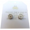 Joya Arete Plata Filigrana Mompox Artesania Pendiente Trenzas Cerradas 1,6 gr