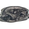 Bolso Carriel 100% Cuero Legitimo Manos Libres Unisex Cafe 24 x 22 x 6 cm Ref F18
