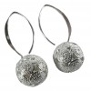 Joya Arete Plata Tailandesa Pendiente Zarcillo Esfera 5,4 gr