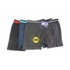 Docena Boxer Corto Hombre Algodón para Negocio Talla S M L Colores Surtidos