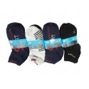 Docena Media Tobillera Corta Socks Niño Colores Surtidos